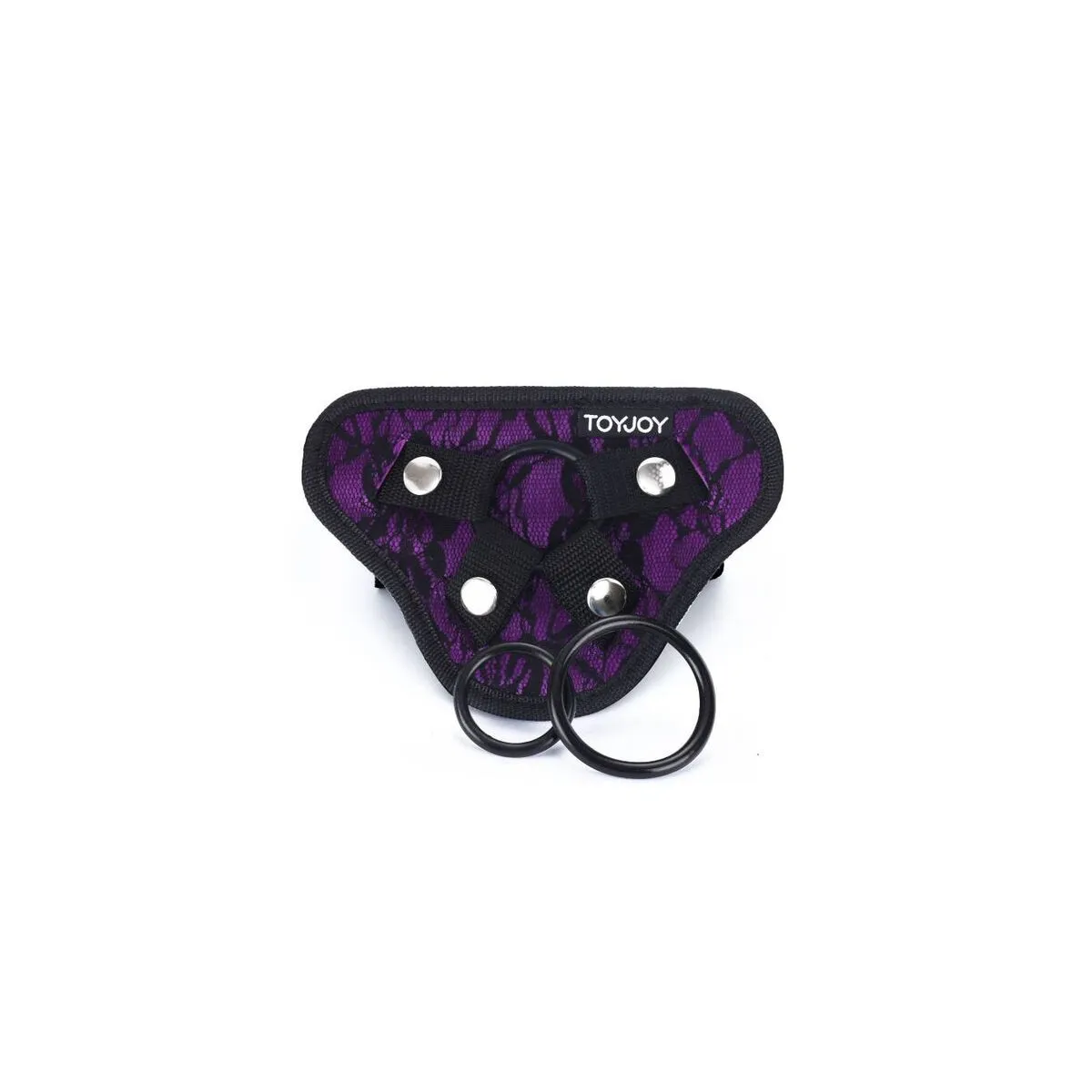 Strap-On-Spitzengeschirr Lila von Get Real | Fesselliebe.de