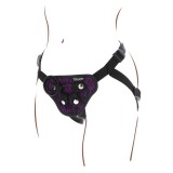 Strap-On-Spitzengeschirr Lila von Get Real | Fesselliebe.de