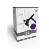 Strap-On-Spitzengeschirr Lila von Get Real | Fesselliebe.de