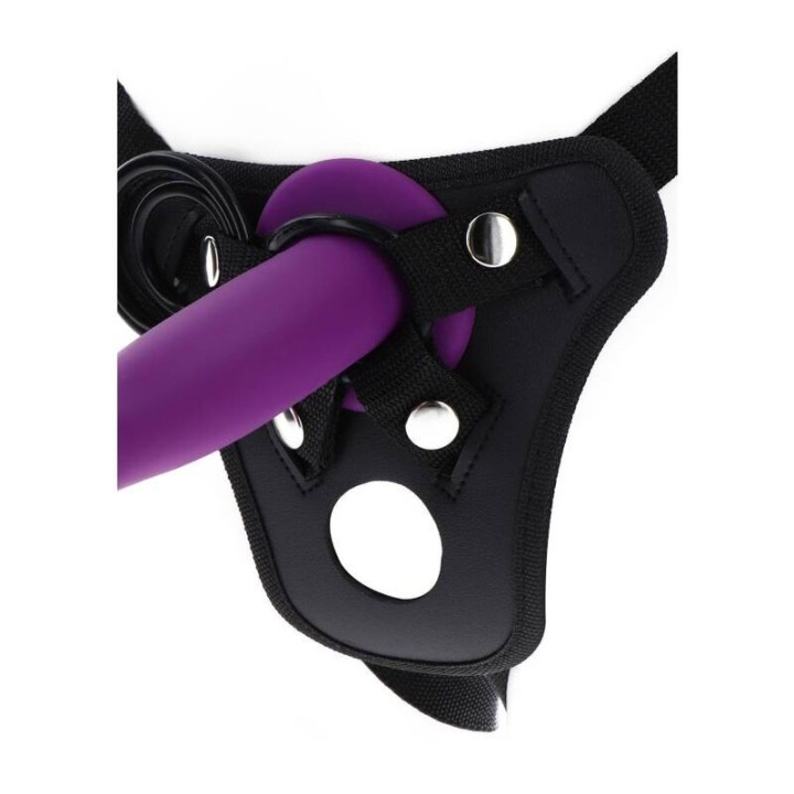 Strap-On-Vergnügungsgeschirr Schwarz von Get Real | Fesselliebe.de