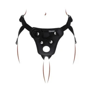 Strap-On-Vergnügungsgeschirr Schwarz von Get Real