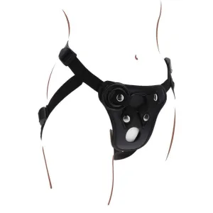 Strap-On-Vergnügungsgeschirr Schwarz von Get Real