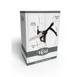 Strap-On-Vergnügungsgeschirr Schwarz von Get Real