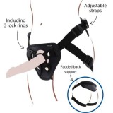 Strap-On-Deluxe-Gurt Schwarz von Get Real | Fesselliebe.de