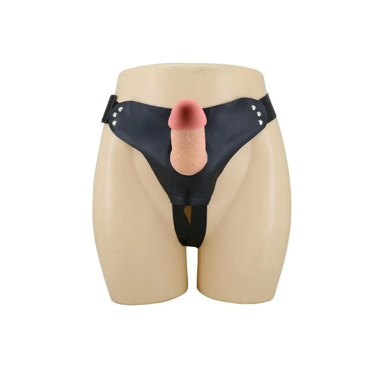 Mavis Harness Universal Slip mit Dildo 19 cm Natur von Pretty Love | Fesselliebe.de