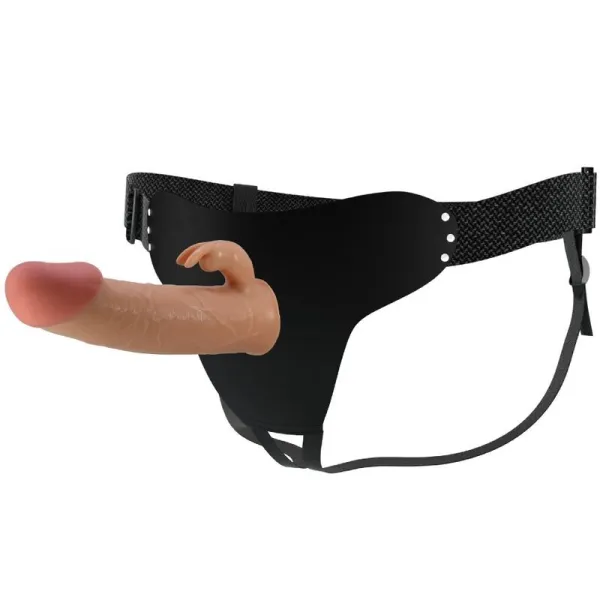 Mavis Harness Universal Slip mit Dildo 19 cm Natur von Pretty Love | Fesselliebe.de