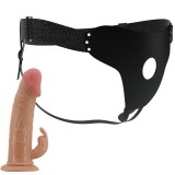 Mavis Harness Universal Slip mit Dildo 19 cm Natur von Pretty Love | Fesselliebe.de