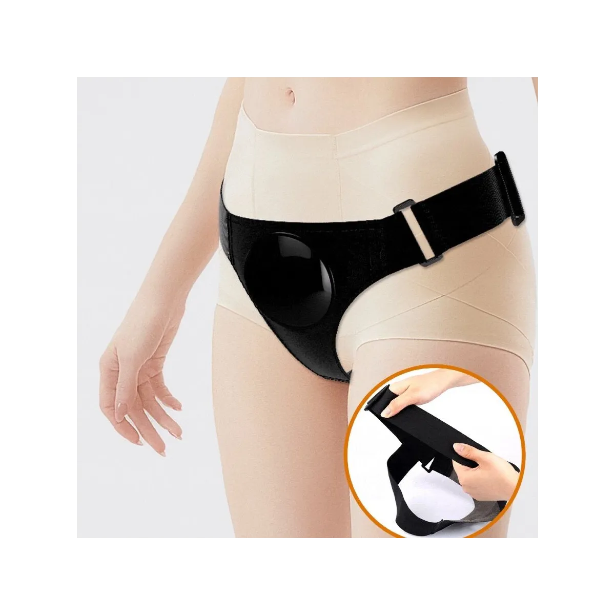 Kyton Universal Harness Slip mit Squirting Dildo 19 cm Mulato von Pretty Love | Fesselliebe.de