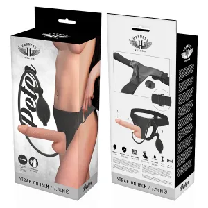 Rnes Peter mit aufblasbarem Penis 18 cm -O- 3,5 cm von Harness Attraction