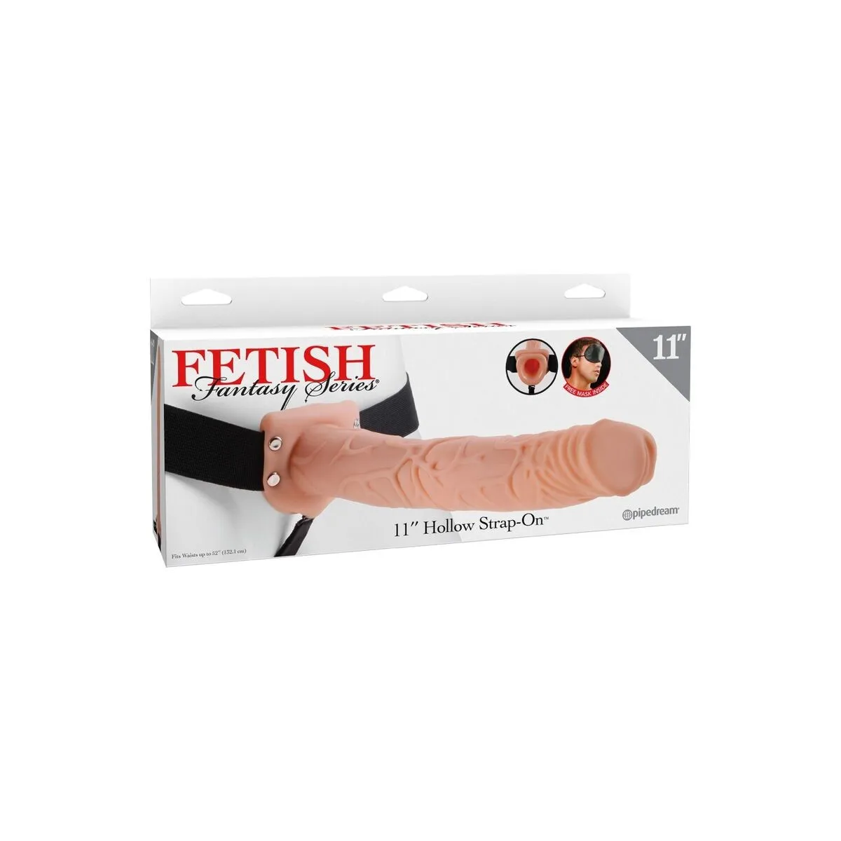 Verstellbarer Gurt mit realistischem Penis 28 cm von Fetish Fantasy Series | Fesselliebe.de