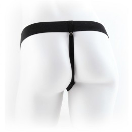 9 Hohl Strap-On mit Bällen 22,9 cm Fleisch von Fetish Fantasy Series | Fesselliebe.de
