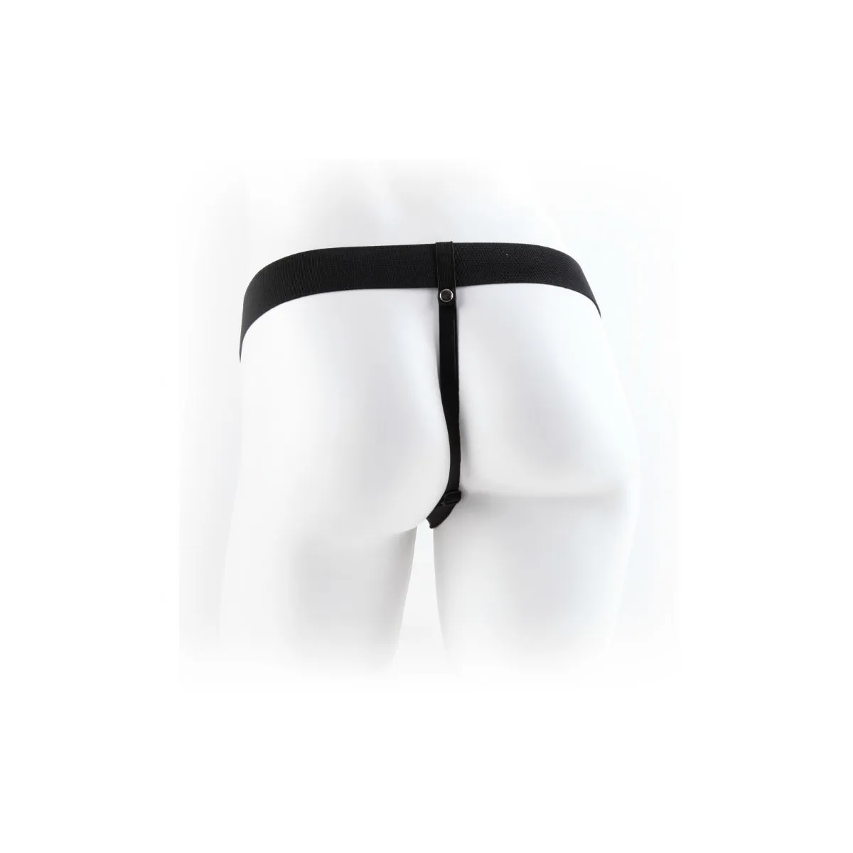 9 Hohl Strap-On mit Bällen 22,9 cm Fleisch von Fetish Fantasy Series | Fesselliebe.de