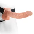 9 Hohl Strap-On mit Bällen 22,9 cm Fleisch von Fetish Fantasy Series
