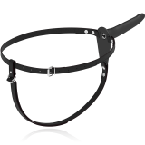 Schwarzer Silikonvibrator 15 cm von Fetish Submissive Harness | Fesselliebe.de
