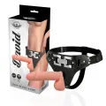 Deluxe Harness mit Realistischer Vibration 18 cm -O- 4,5 cm von Harness Attraction