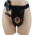 Gurt-Hose mit Vibrationsdildo Inklusive von Pretty Love
