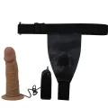 Gurt-Hose mit Vibrationsdildo Inklusive von Pretty Love