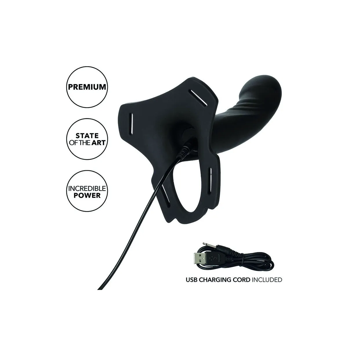 Boundless wiederaufladbarer Multiporpuse-Arness von Calexotics | Fesselliebe.de