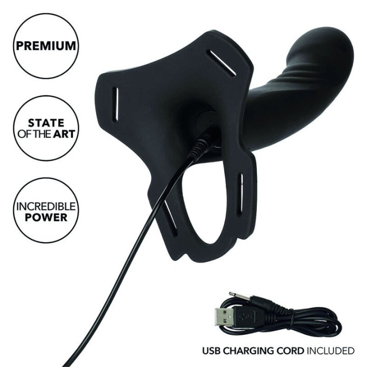 Boundless wiederaufladbarer Multiporpuse-Arness von Calexotics | Fesselliebe.de