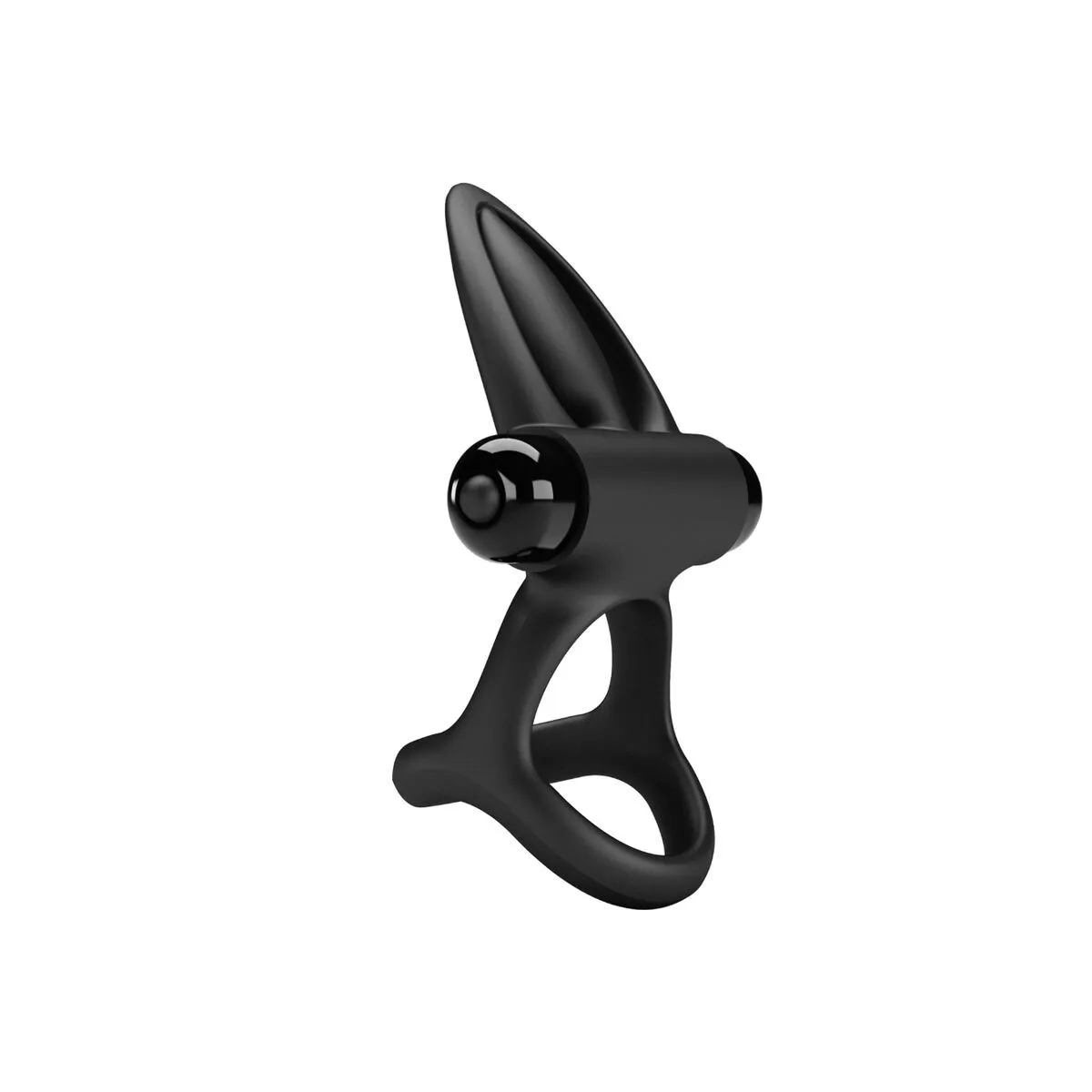 Vibrationsring 10 Vibrationen Schwarzes Silikon von Pretty Love Male | Fesselliebe.de