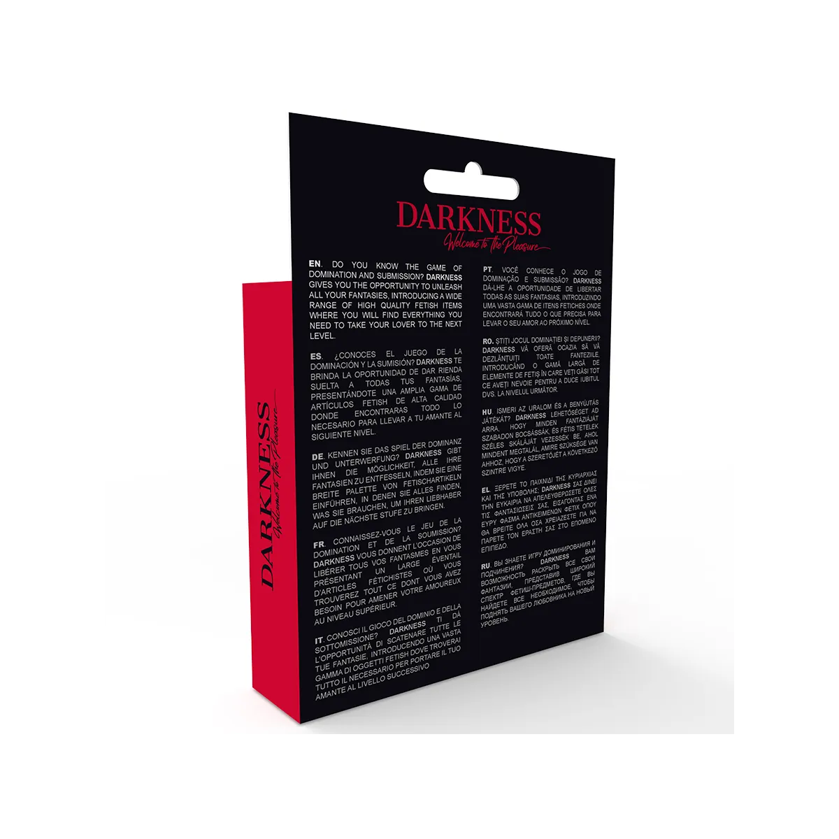 Gurt mit Loch eine Grösse von Darkness Sensations | Fesselliebe.de