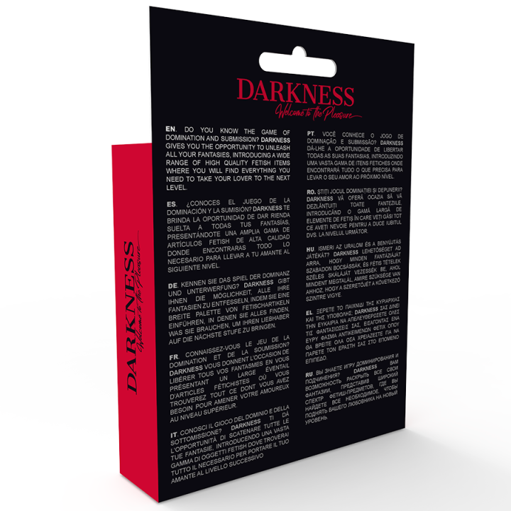 Gurt mit Loch eine Grösse von Darkness Sensations | Fesselliebe.de