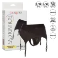 Boundless Thong mit Garter L/XL von Calexotics