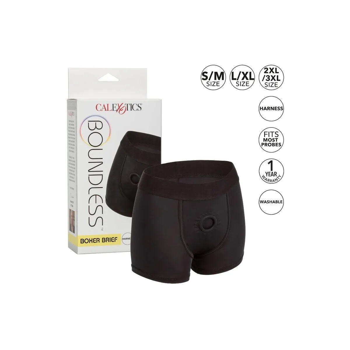 Geschirr Im Boxer-Stil S/M von Calexotics | Fesselliebe.de