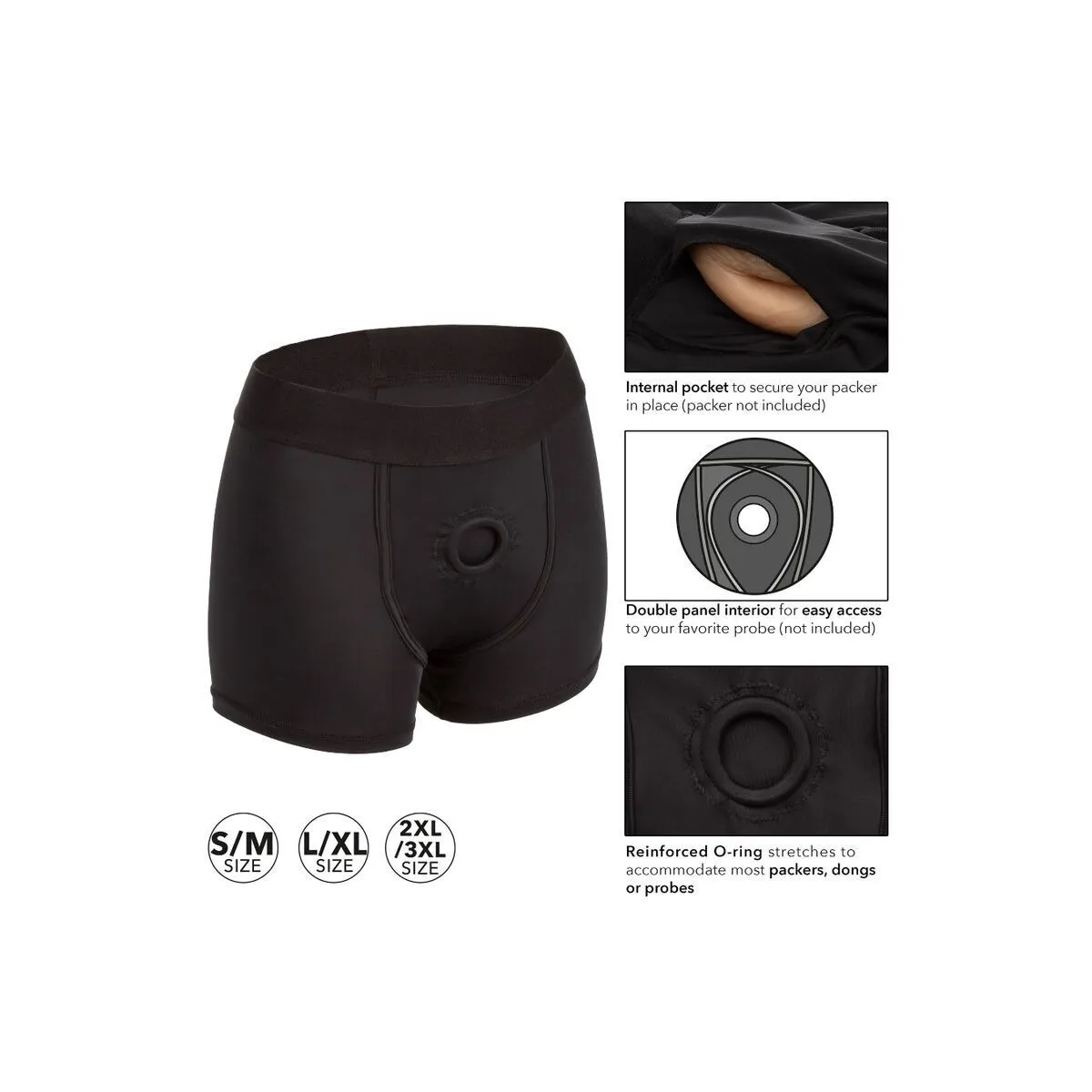 Geschirr Im Boxer-Stil S/M von Calexotics | Fesselliebe.de