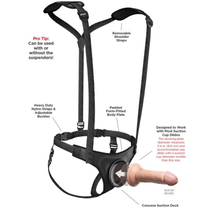Body Dock Strap-On-Hosenträger von Pipedreams | Fesselliebe.de