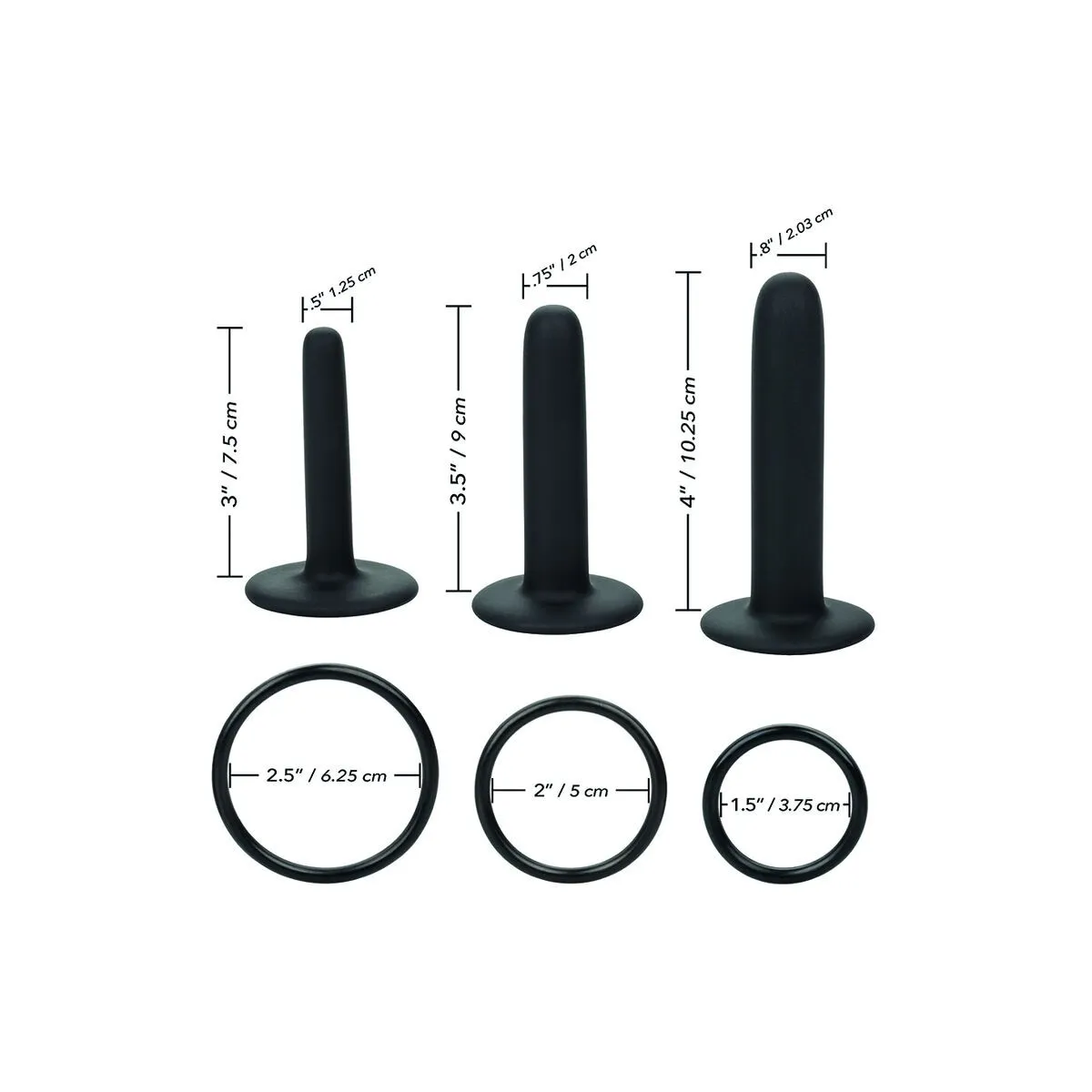 Boundless Silikon-Pegging-Kit von Calexotics | Fesselliebe.de