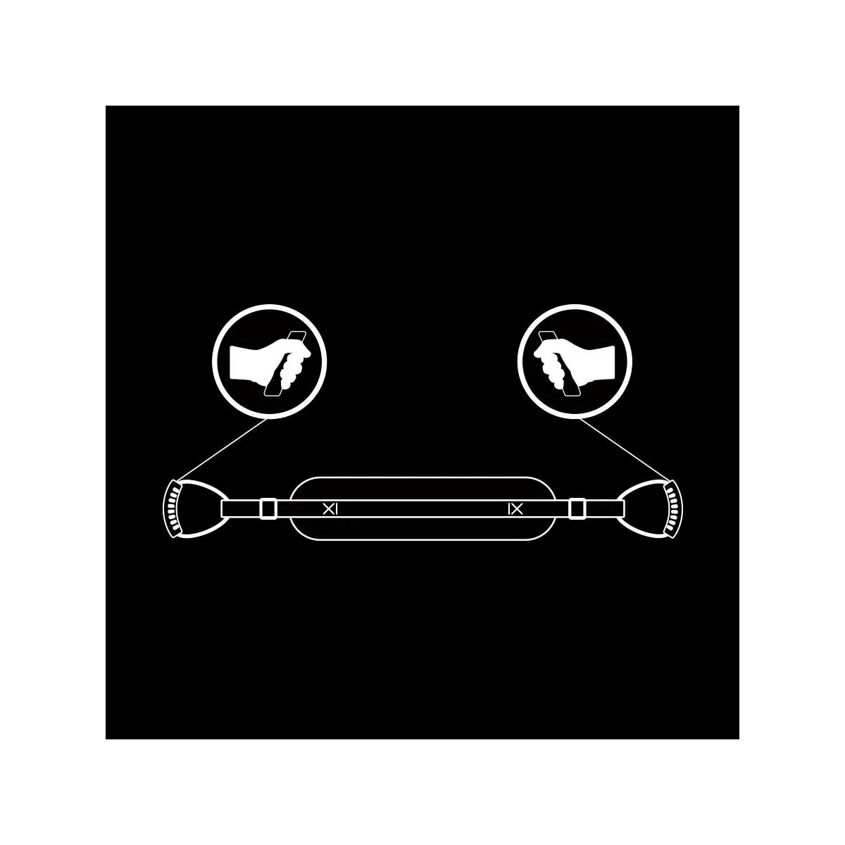 Hundegeschirr mit Noprene-Futter von Fetish Submissive Bondage | Fesselliebe.de