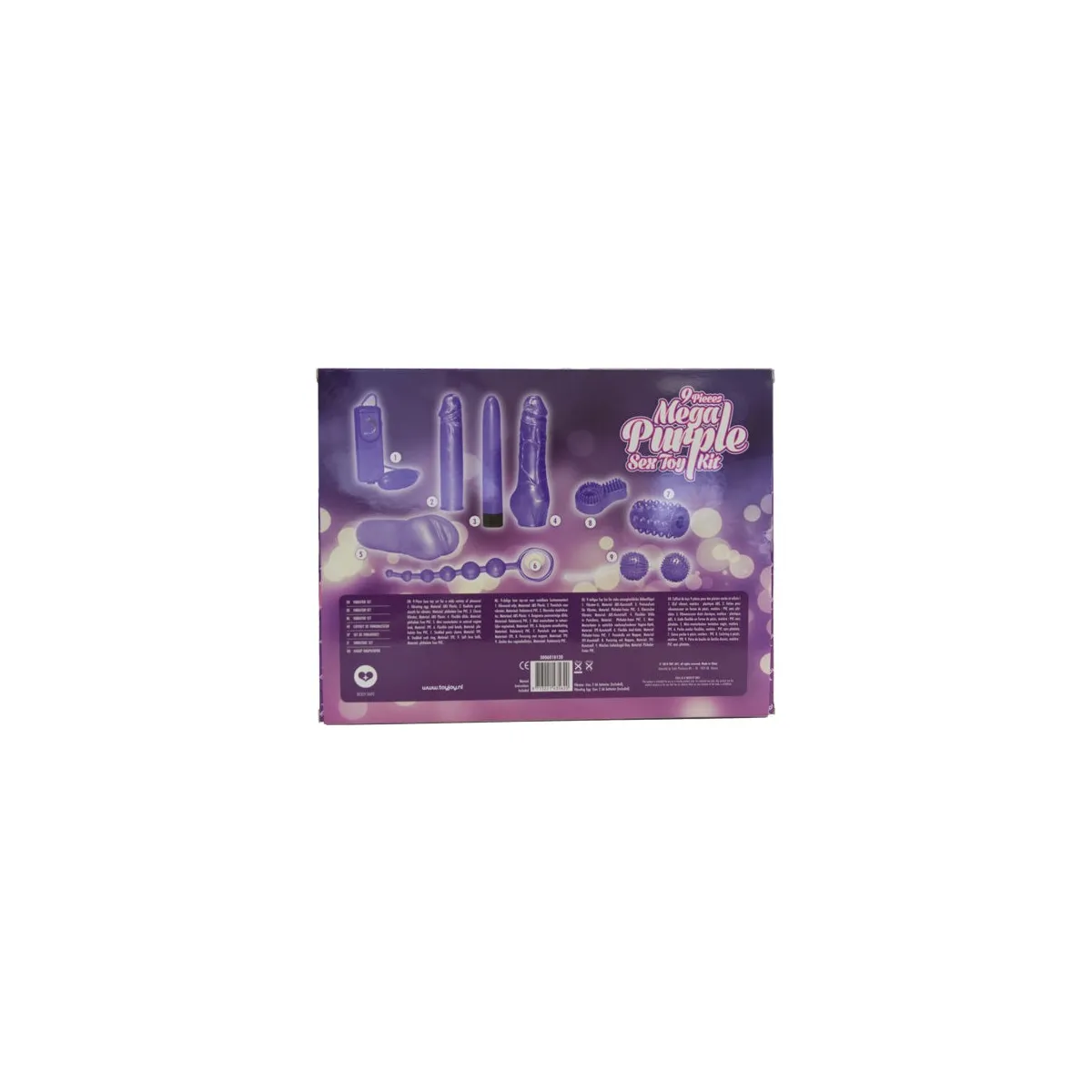 Nur für Dich Mega Lila Sexspielzeug-Kit von Toyjoy | Fesselliebe.de