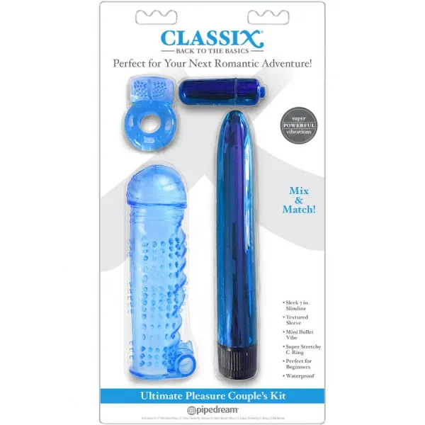 Ultimate Pleasure Couples Kit Azul von Classix | Fesselliebe.de