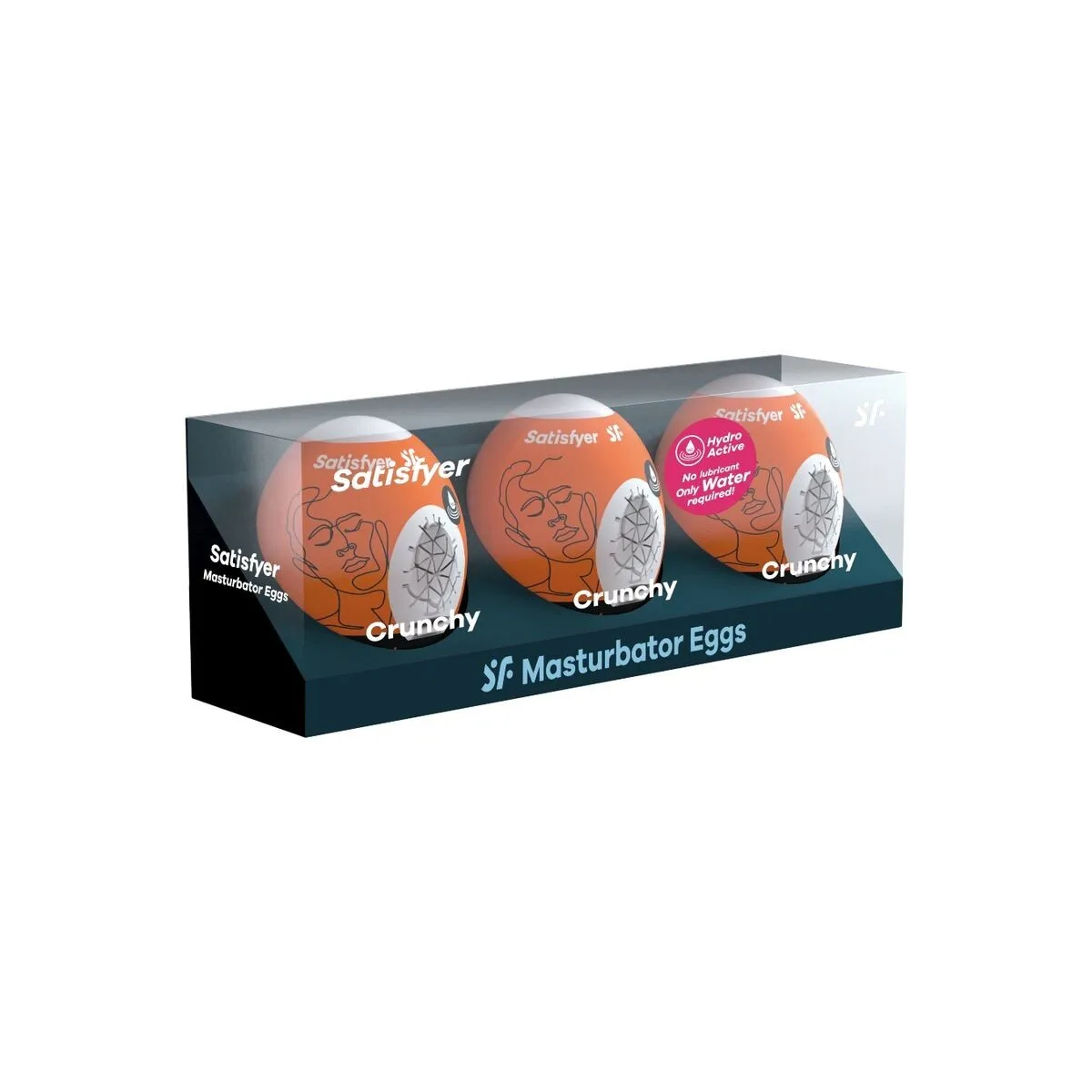 3 Masturbator Eier Naughty, Savage & Crunchy von Satisfyer Eggs | Fesselliebe.de