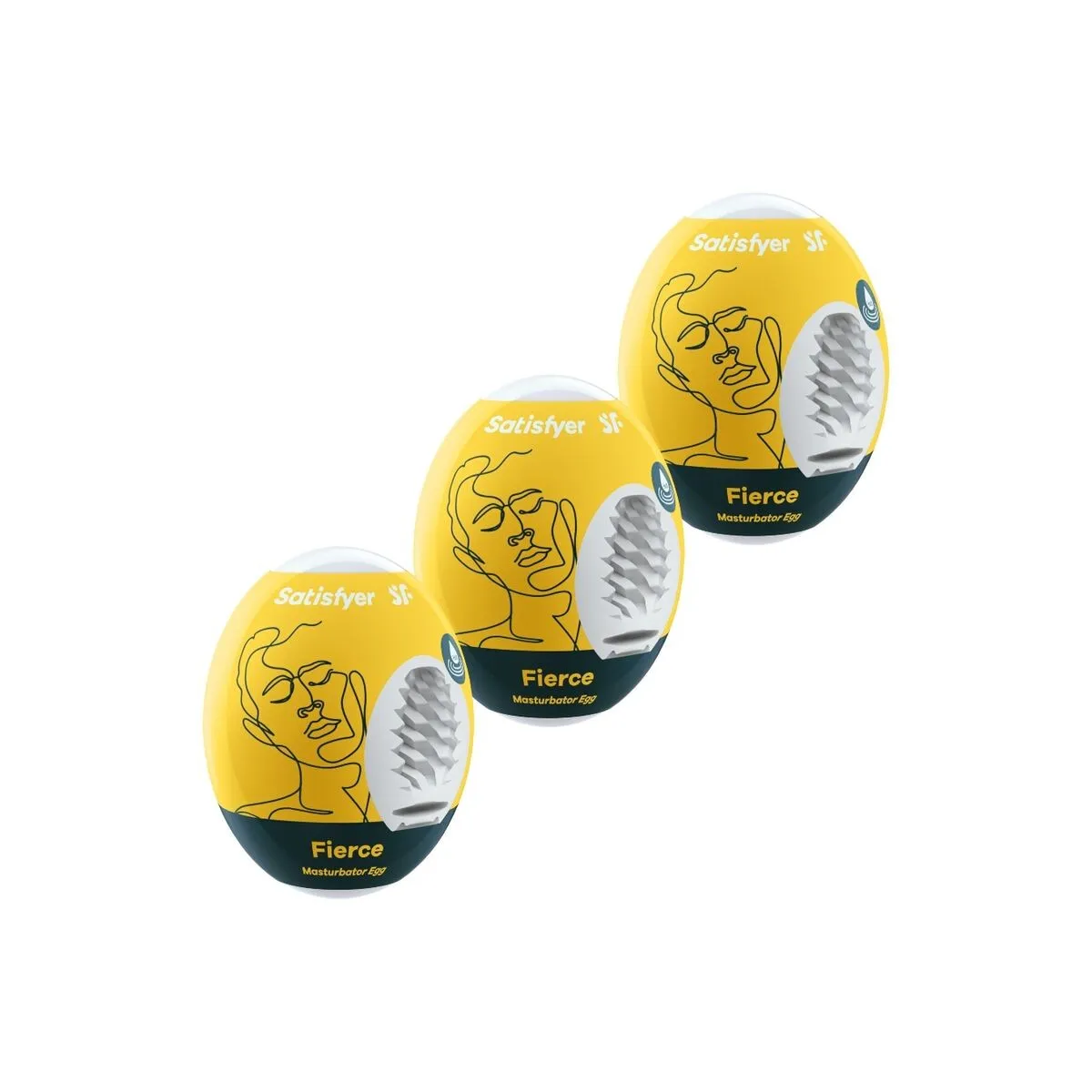 3 Masturbator Eier Fierce von Satisfyer Eggs | Fesselliebe.de