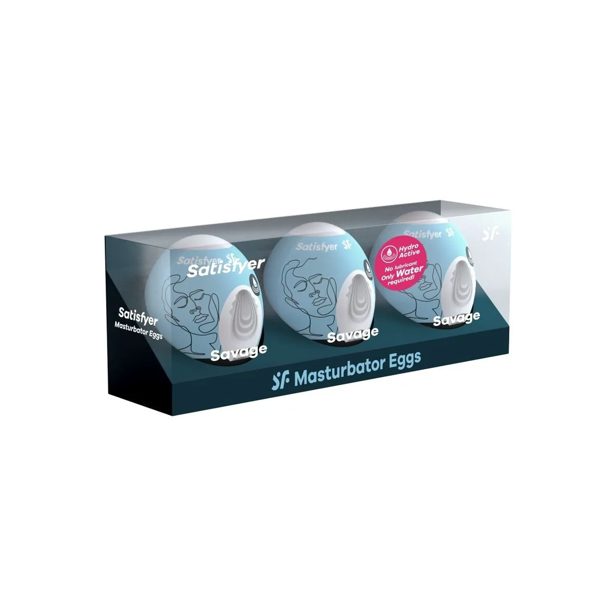3 Masturbator Eier Savage von Satisfyer Eggs | Fesselliebe.de