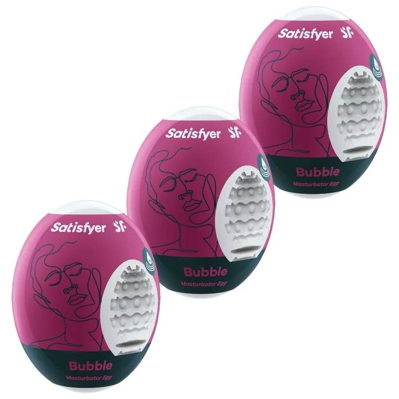 3 Masturbator Eier Bubble von Satisfyer Eggs | Fesselliebe.de