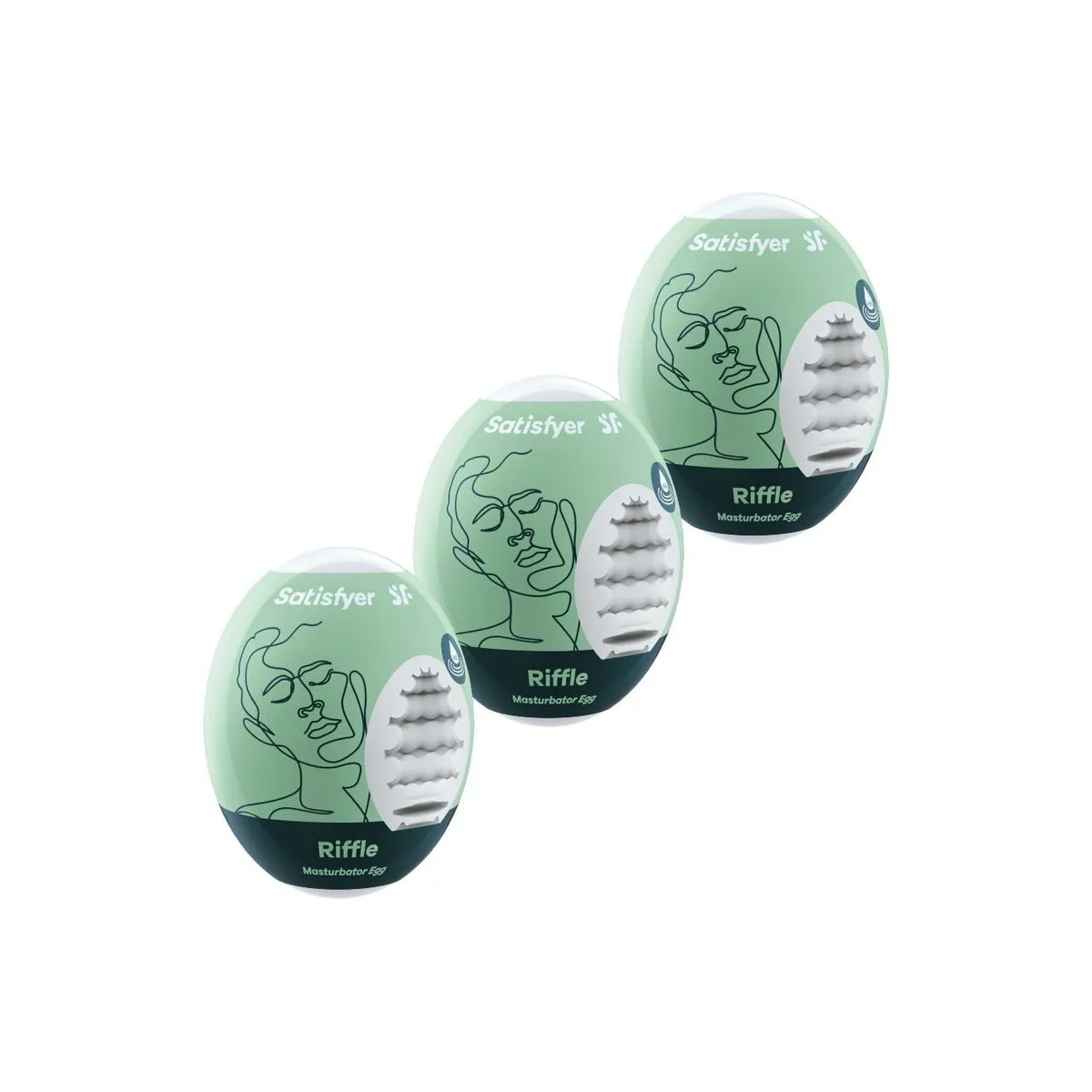 3 Masturbator Eier Riffle von Satisfyer Eggs | Fesselliebe.de