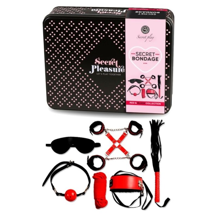 Bdsm Set 6 Pcs Stucke Collection von Secretplay 100% Fetish | Fesselliebe.de