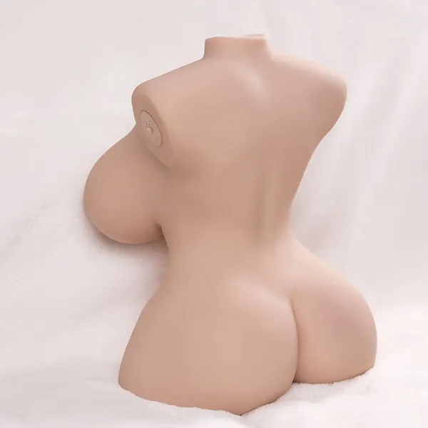 Kleiner, Realistischer Torso mit weiblicher Vibration, 40 cm von Xise | Fesselliebe.de