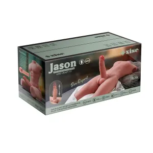 Jason Halbkörper Realistischer männlicher Torso mit Stoss- und Vibrationsmöglichkeiten 55 cm von Xise