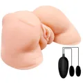 Vagina und Anus mit Realistischem Netz mit Vibration von Crazy Bull