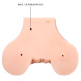 Vagina und Anus mit Realistischem Netz mit Vibration von Crazy Bull | Fesselliebe.de