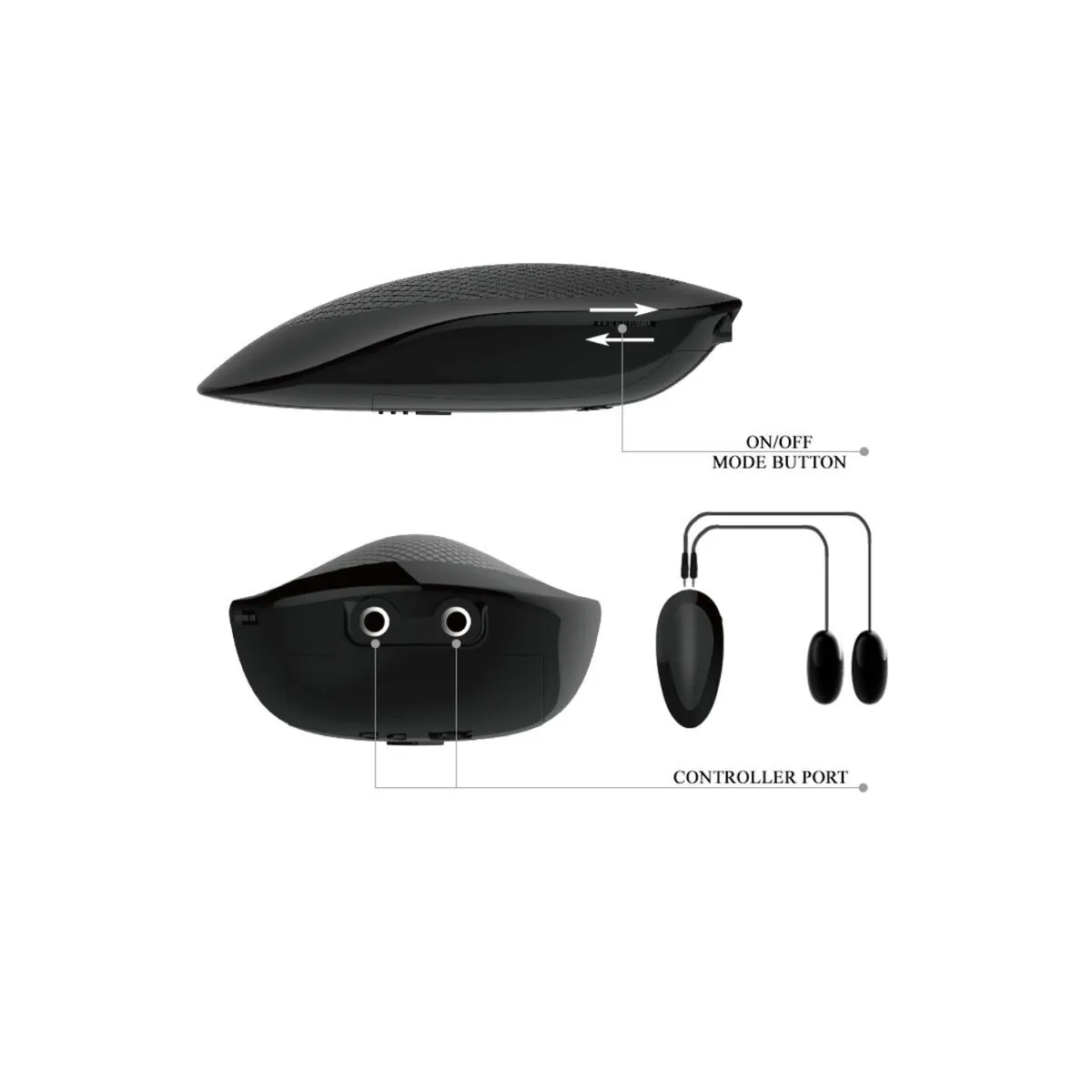 Vagina und Anus mit Realistischem Netz mit Vibration von Crazy Bull | Fesselliebe.de