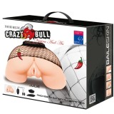 Vagina und Anus mit Realistischem Netz mit Vibration von Crazy Bull | Fesselliebe.de