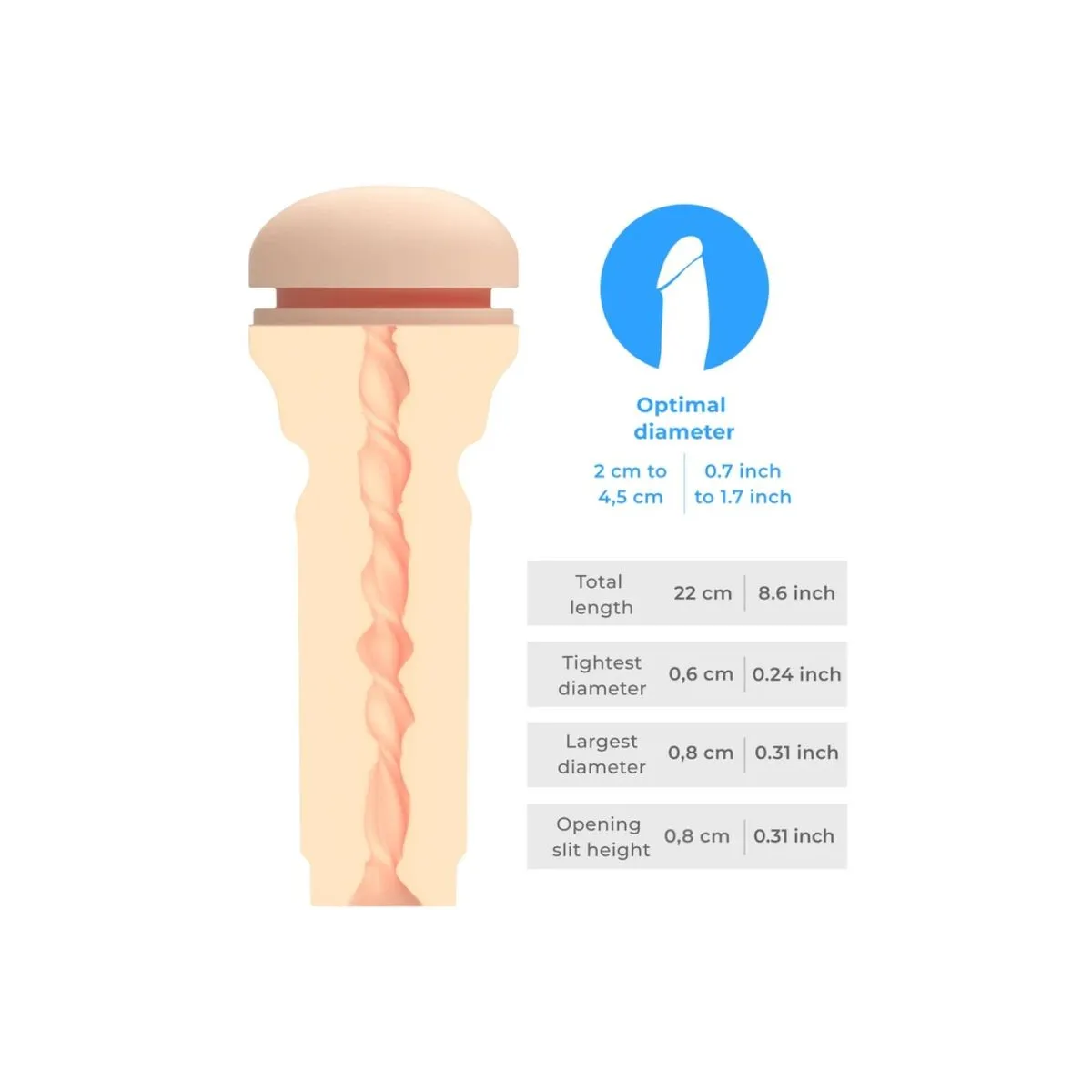 Fühlen Sie Stroker, Extra Enges Po-Fleisch von Kiiroo | Fesselliebe.de