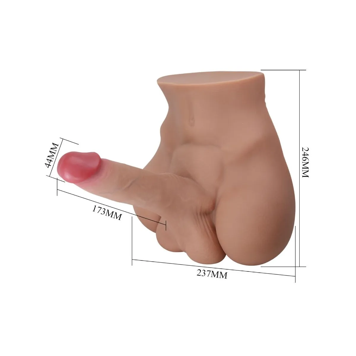 Rhyne Back Realistischer natürlicher Masturbator von Crazy Bull | Fesselliebe.de