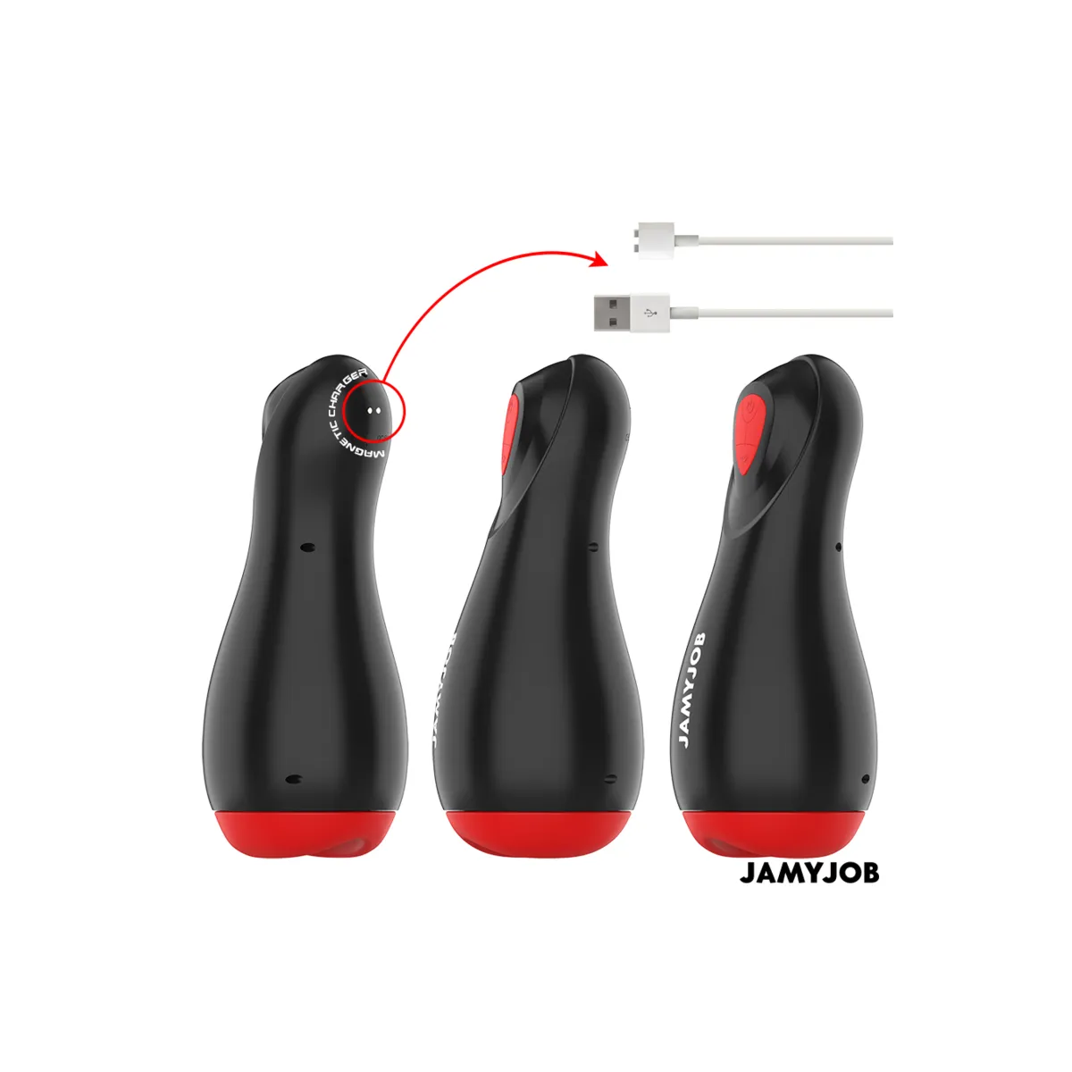 Core-X Automatischer Masturbator 5 Saug- und Vibrationsmodi von Jamyjob | Fesselliebe.de