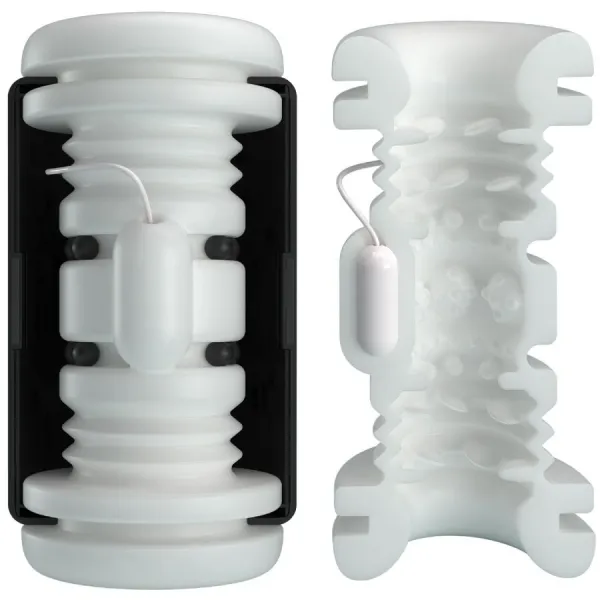 Dj Girl männlicher Masturbator mit Vibration 5 Einstellungen Negro von Pretty Love Male | Fesselliebe.de